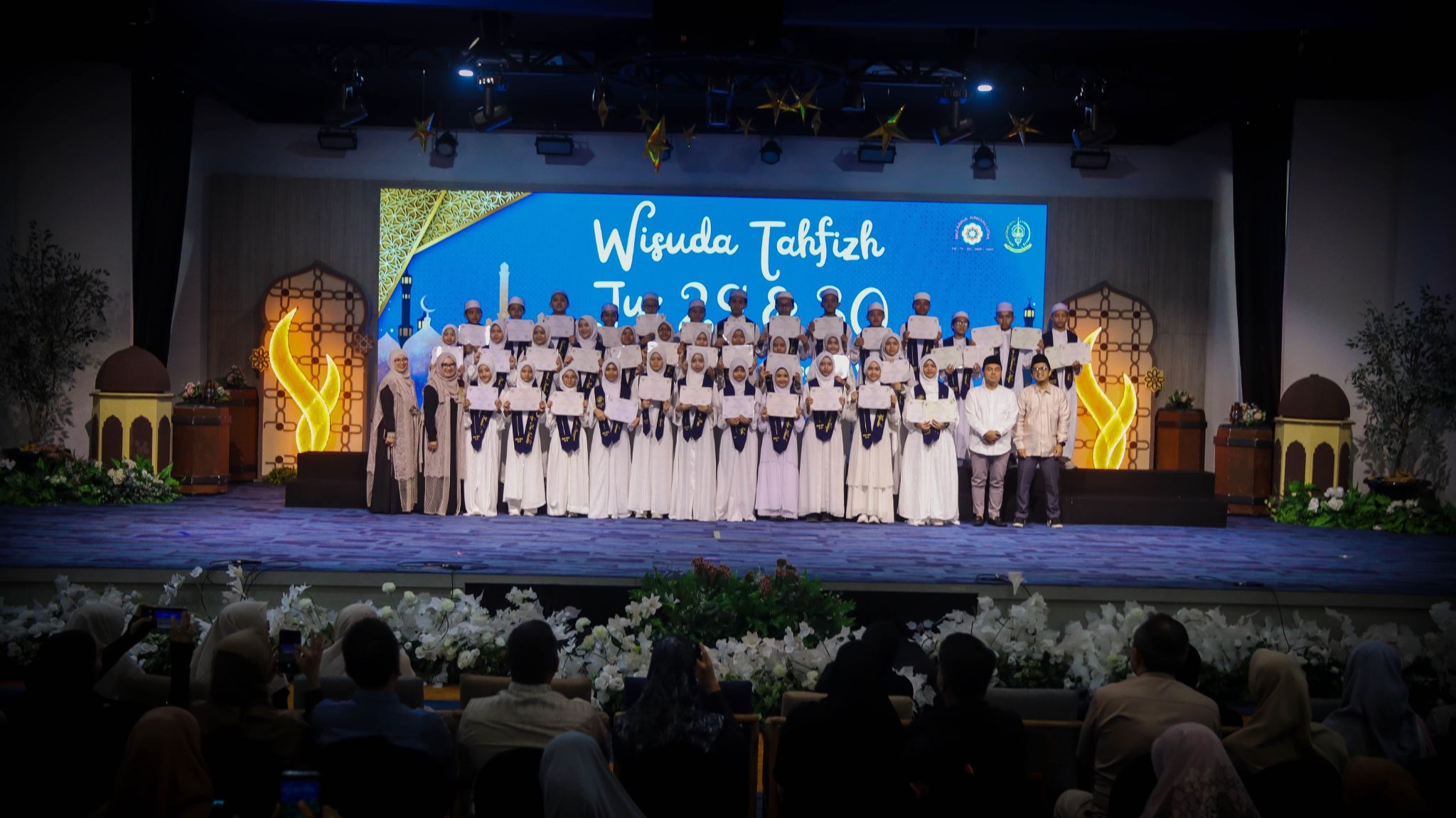 Nizamia Andalusia School Held 1st Batch Tahfizh Graduation for Juz 29 & 30, Celebrating Student's Qur'anic Journey